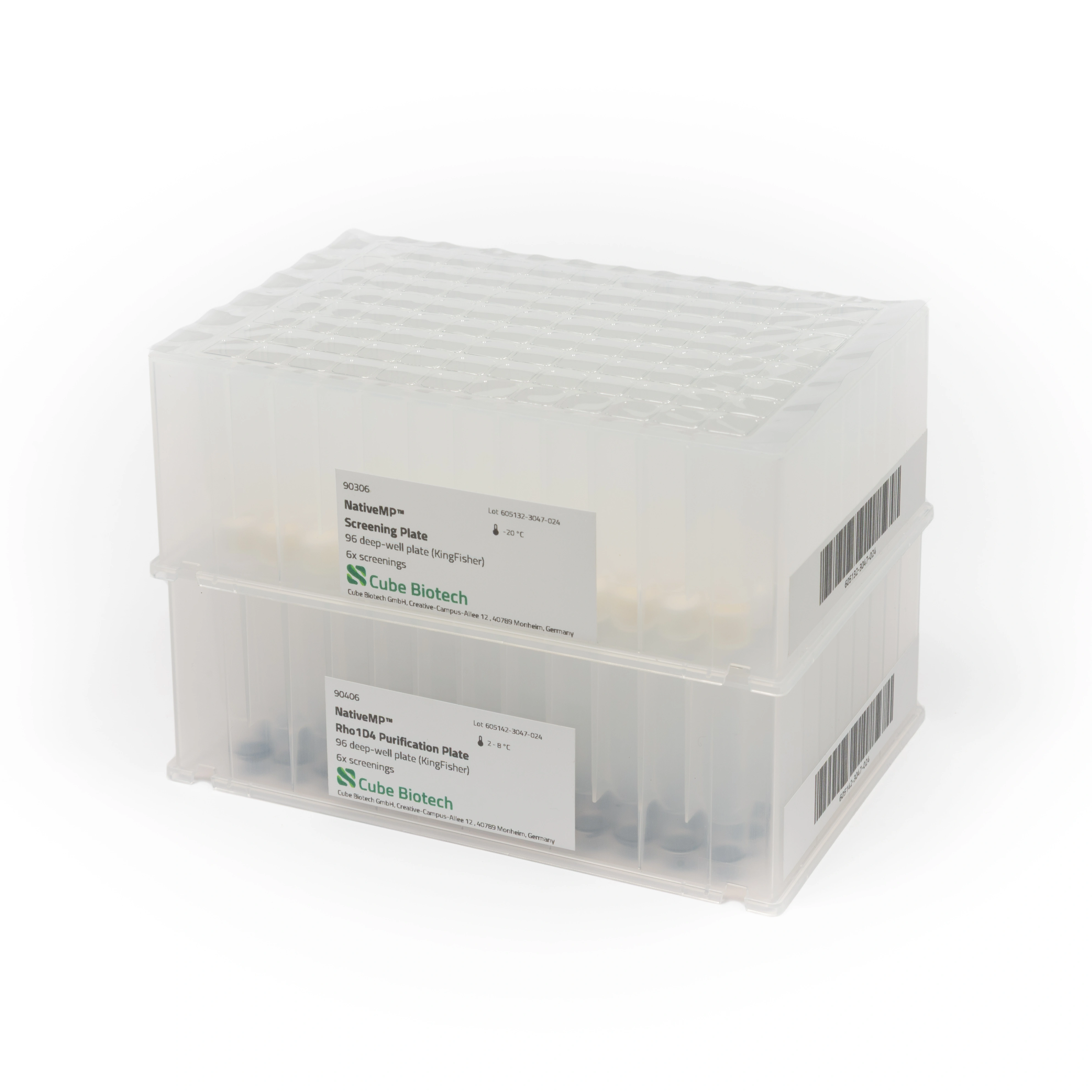 NativeMP™ Screening + Rho1D4 Purification Plate Set | 6x | 90506